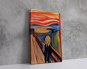 Edvard Munch - The Scream (1893) , Reproduction of a Classic Edvard Munch Painting