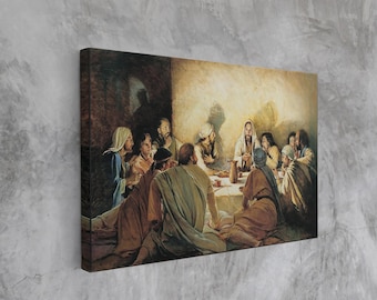 Last Supper Canvas Wall Art