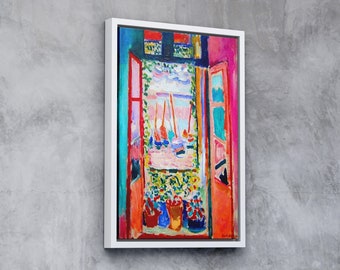 Henri Matisse The Open Window Canvas Wall Art