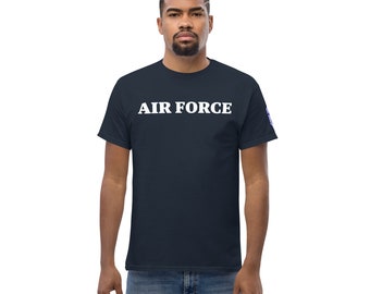 Camiseta de la Fuerza Aérea / Camiseta con insignia militar