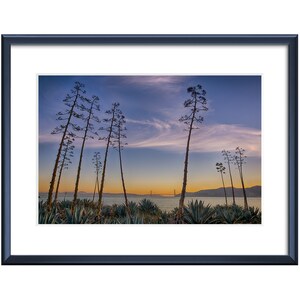Fine Art Original Print | Wall Decor | Photograph | &quot;Angel Island and the Golden Gate at dusk, San Francisco, California&quot;