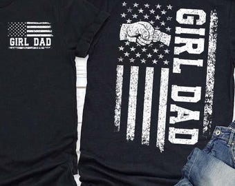 Girl Dad PNG, Cool Dad PNG, Girl Dad Club Design for Father’s Day, Pregnancy Reveal or Dad Life Shirt Graphic