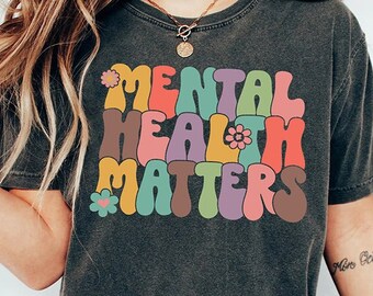 Mental Health Matters PNG, Therapist PNG, Mental Health SVG, Anxiety png, Awareness png, Psychologist png, Inspirational png
