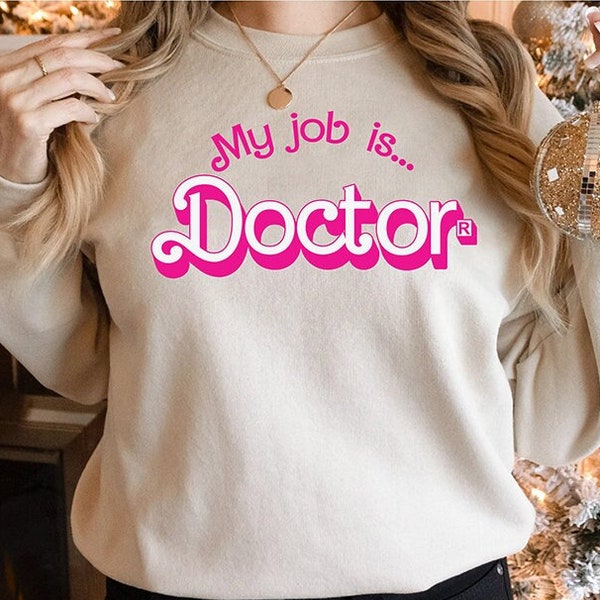 My Job Is Doctor svg, My Job Is Doctor Retro Pink png, digital download, file png svg, Doctor svg