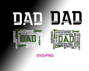 The Man The Myth The Legend SVG PNG, Dad Svg, Father Svg, Father’s Day Svg, Dad Quote Svg, Dad Svg Designs, Best Dad Ever Svg, Daddy Svg
