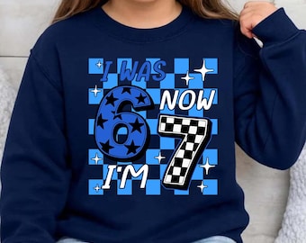 I Was 6 Now I'm 7 PNG Bundle, Funny 67 Meme Birthday PNG, Funny 7th Birthday Meme Design, Digital Download for Boys & Girls