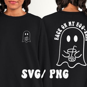 Back On My Boo-Shit Svg, Back On My Boo-Shit Png, funny boo shirt