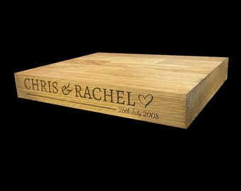 Personalised Oak Chopping Board