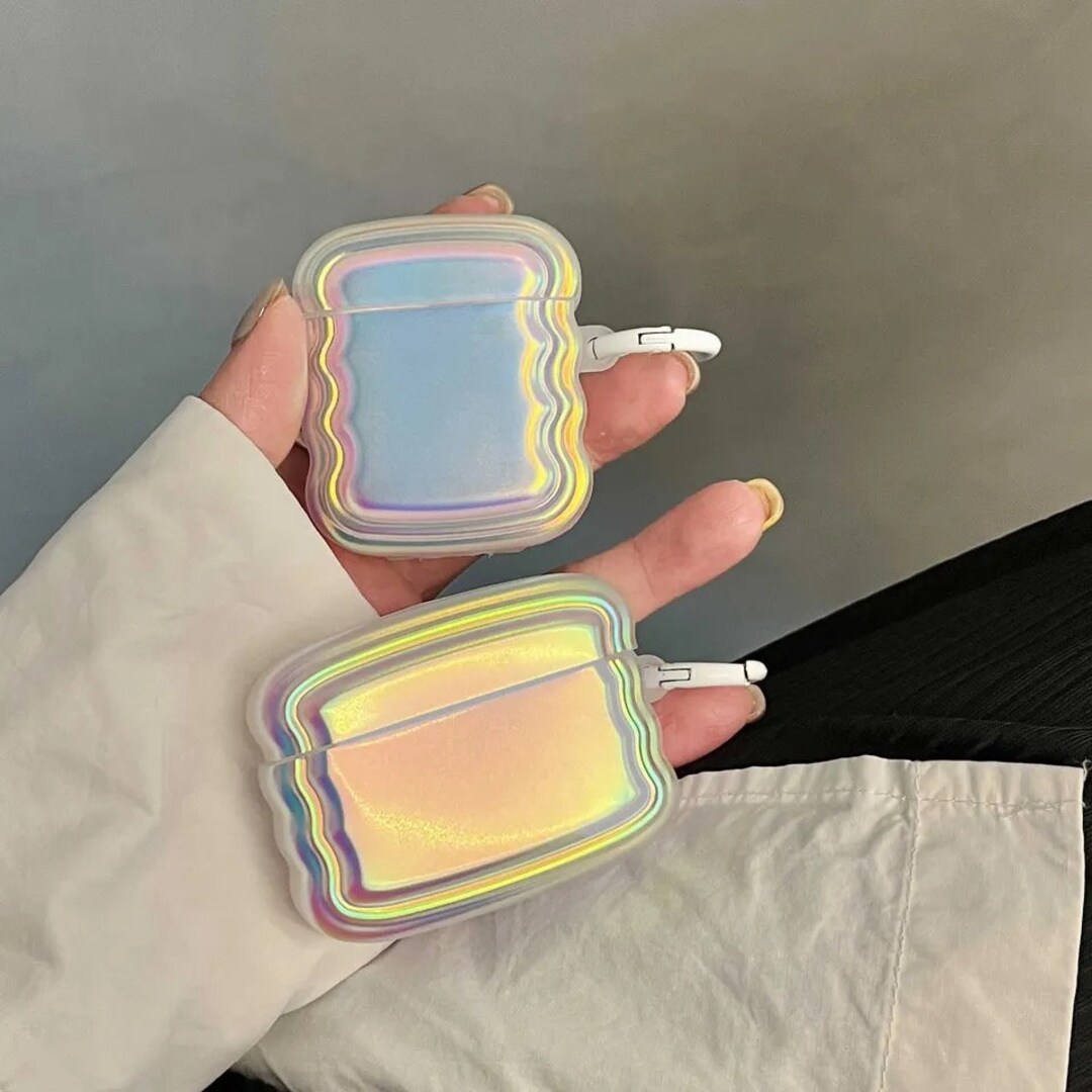Holographic AirPod Case Cute Aesthetic Y2k AirPod 1st Etsy