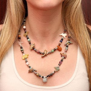 Multigem Fetish Necklace
