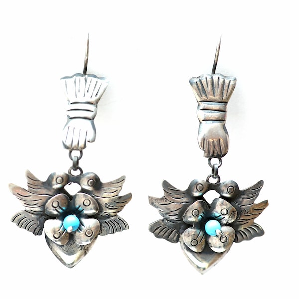 Federico Jimenez Hand Earrings