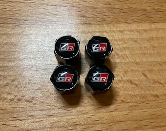 Lot De 4 Bouchons De Valve De Pneu De Voiture GR Sport, Compatibles