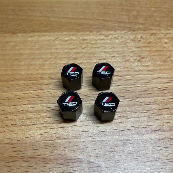 Valve Caps for Toyota TRD (Set of 4)