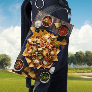 Golf towel for men and women, funny golf gift, unique vibrant golf towel, Father&#39;s Day gift, birthday gift for golfer, golf accessories