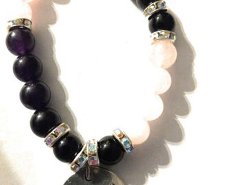 Bransoletka z zawieszkami „Wierz w miłość”