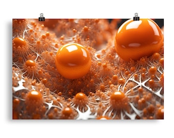 Abstract Fractal Poster Print