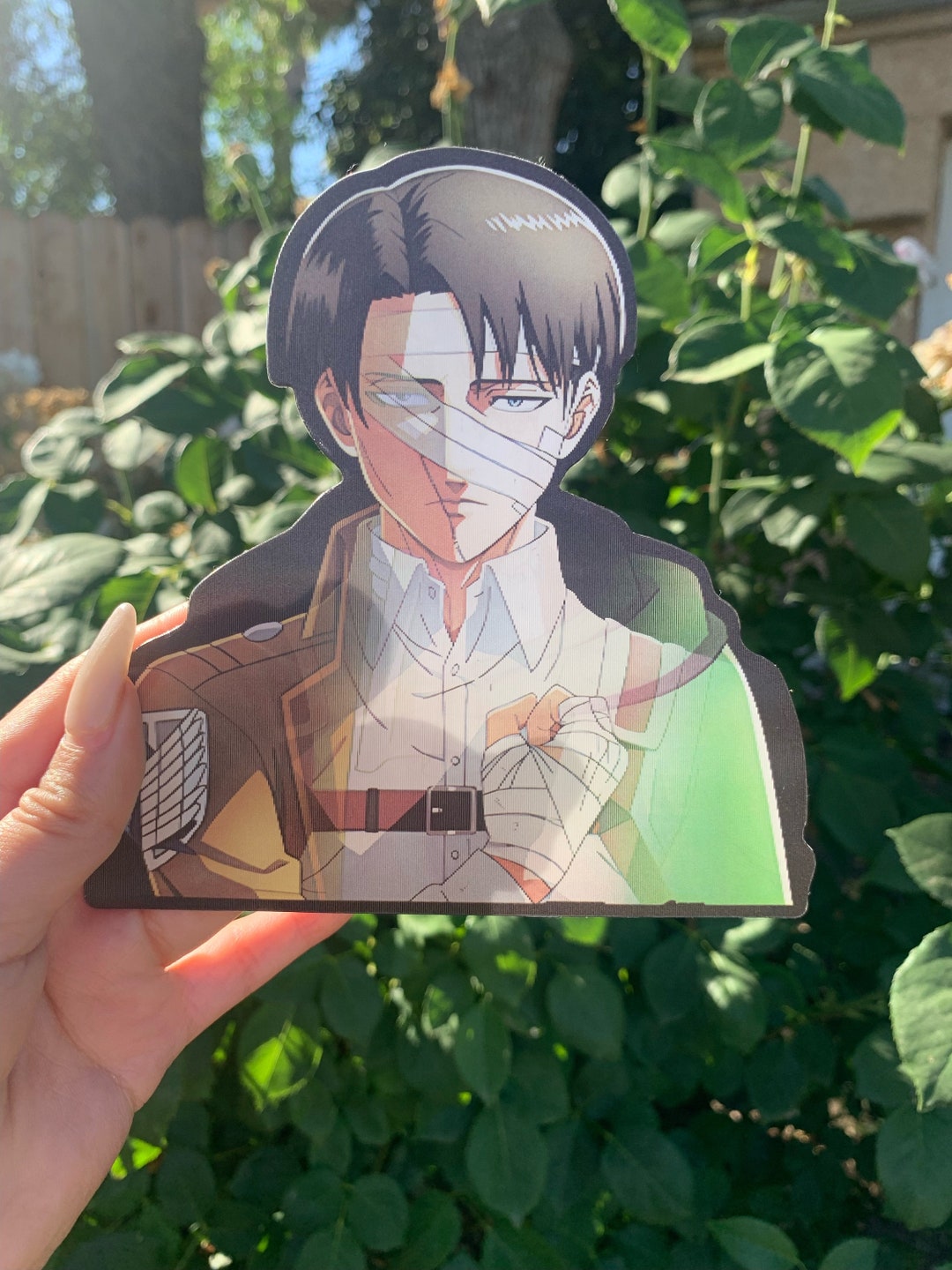 High Quality 3D Motion Decal | Anime Sticker | Waterproof | Car Decal ...