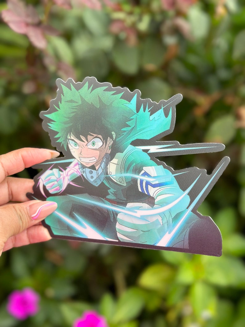 High Quality 3D Motion Decal | Anime Sticker | Waterproof | Car Decal ...