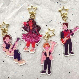 julie and the phantoms keychains!!