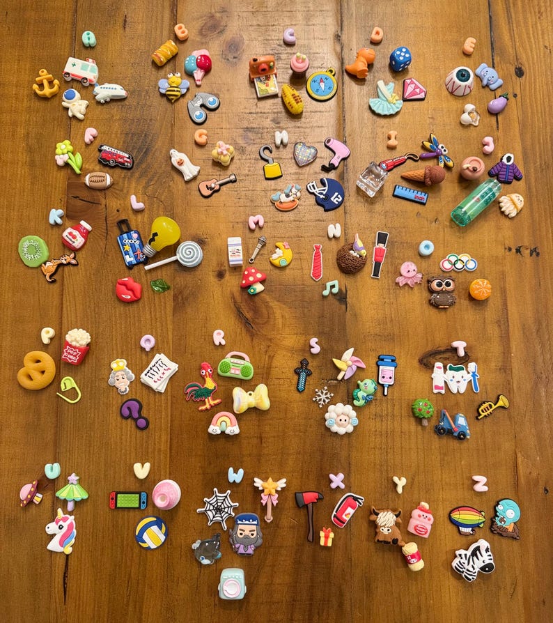 Small Mini Object A-Z Mini Objects- Set 2 /100 Pcs/ Language Object / I-spy Trinkets ...