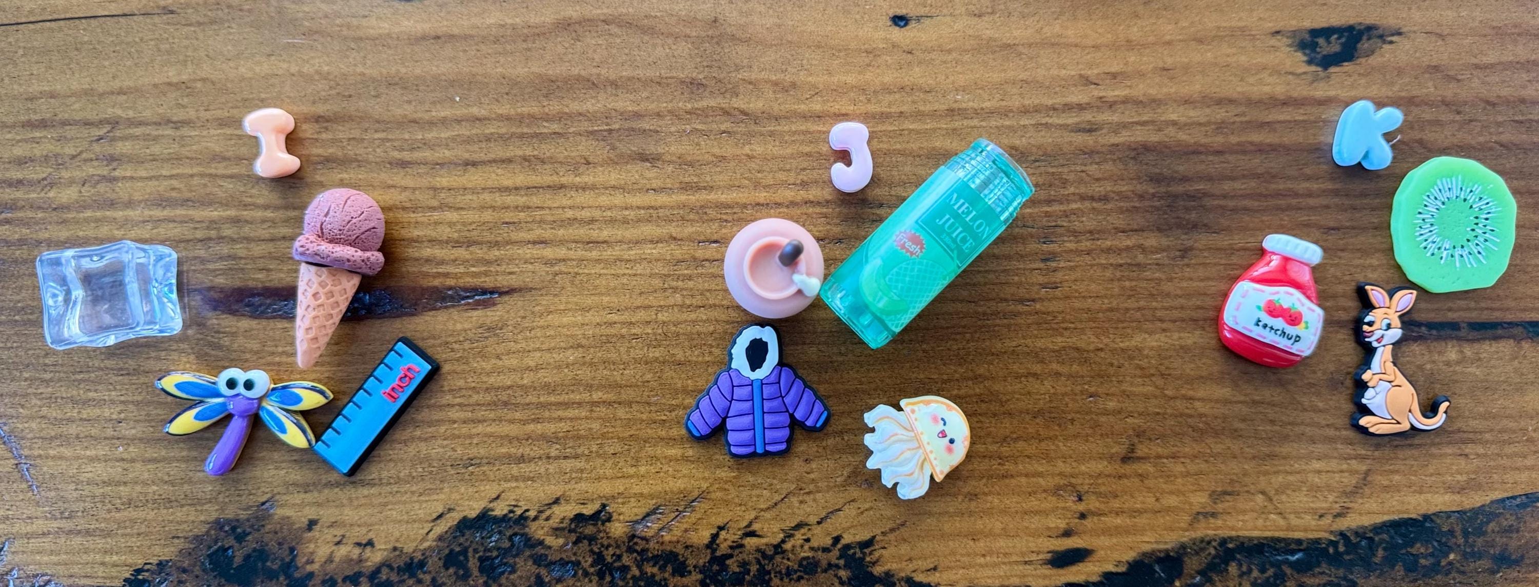 A-Z Mini Objects- Set 2 /100 Pcs/ Language Object / I-spy Trinkets ...