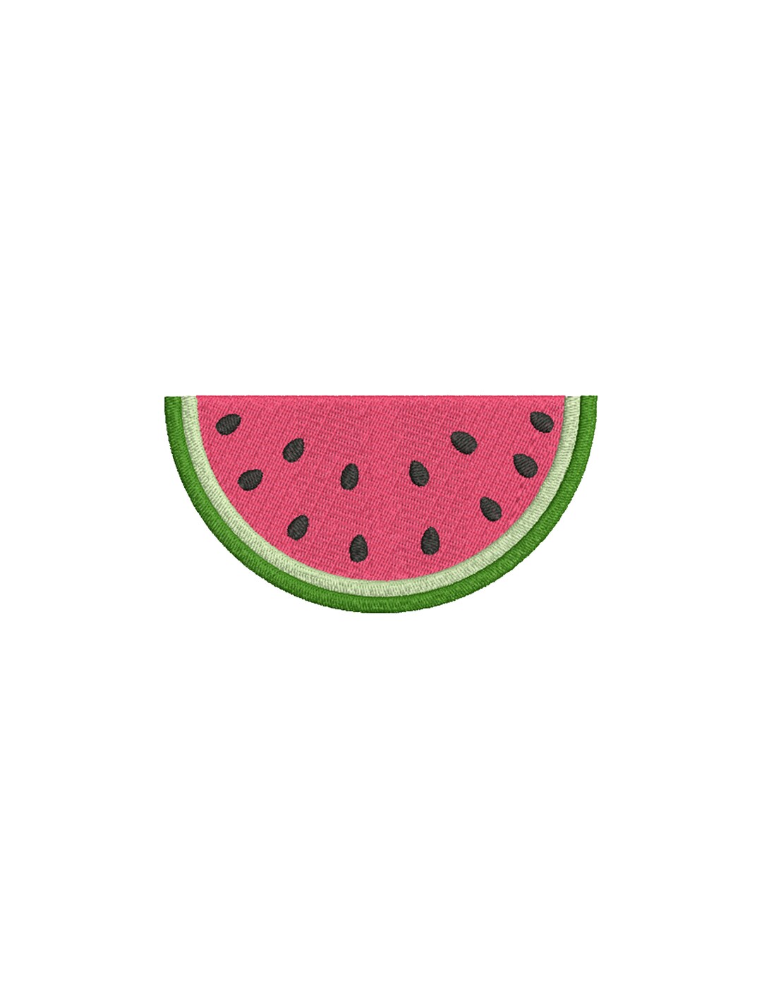 Watermelon Digital Embroidery File Multiple Sizes and Formats - Etsy