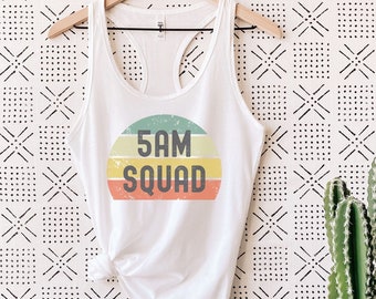 5am Squad Shirt, Personalized Workout Tank Top, 5am Workout Tank Top, 5am Workout Squad, 5am Mafia, 5am Club, 5am Crew, Workout Gift