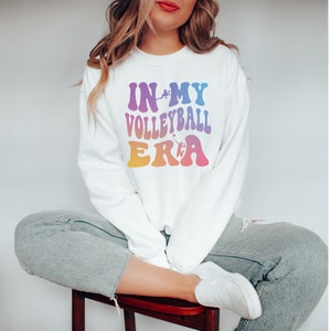 In My Volleyball Era Sweatshirt, Volleyball Sweatshirt, Gift for Volleyball Player, Volleyball Coach Gift, Youth and Adult Sizes