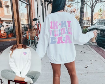 In My Volleyball Era Sweatshirt, Volleyball Sweatshirt, Gift for Volleyball Player, Volleyball Coach Gift, Youth and Adult Sizes