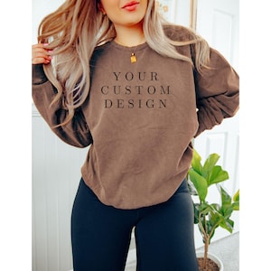 Custom Comfort Colors Lightweight Sweatshirt