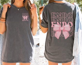 Gepersonaliseerde endo-coquette strikshirt, endoscopie verpleegkundige, gastro-enterologie crew shirts, verpleegkundige waardering cadeau, afstudeercadeau