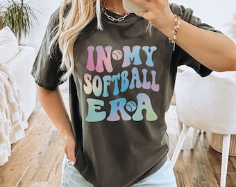 In Softball Era Shirt, Softball Shirt, In My Softball Era, Game Day Shirt, Gift for Softball Player, Softball Lover Tee