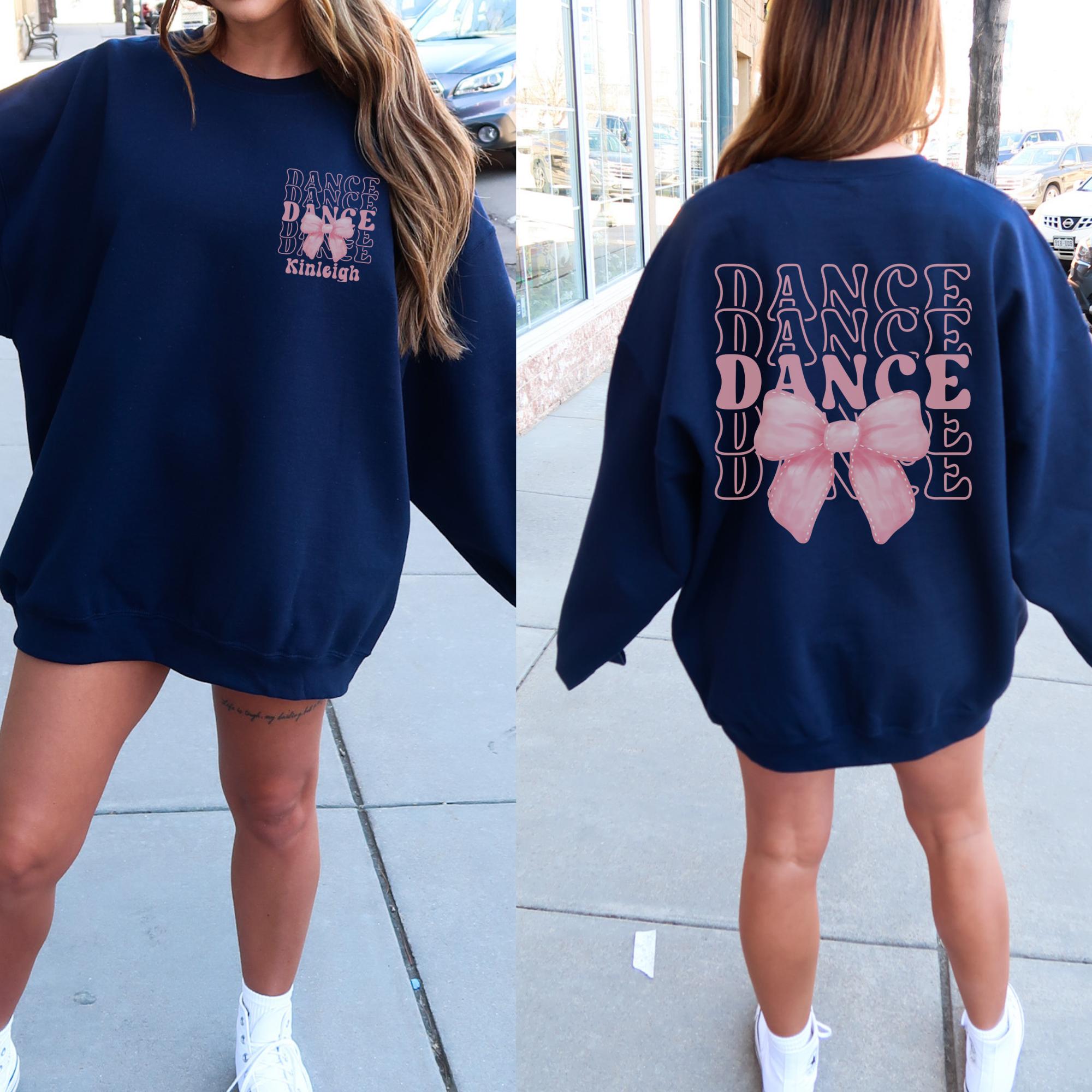 Dance hoodies personalised hotsell
