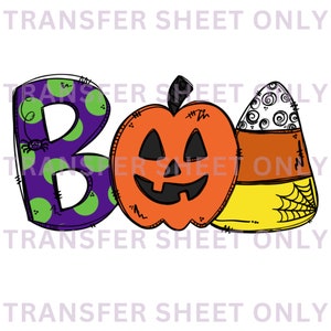Folha de transferência Boo