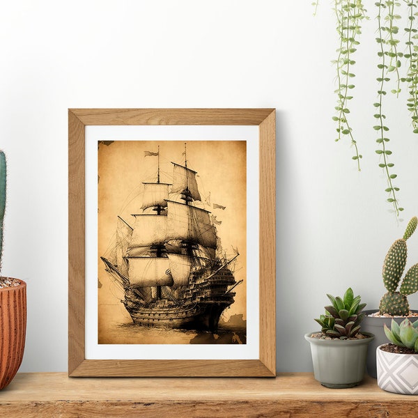 Spanish Galleon Etsy
