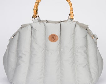 SAC PARKER de Puffer Pets | Sac de transport pour animal de compagnie | Couleur : gris