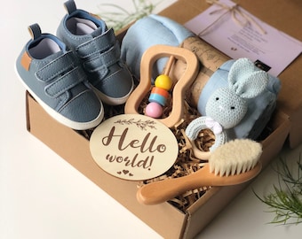 Coffret cadeau pour nouveau-né - Panier bébé non sexiste - Coffret cadeau baby shower - Cadeau pour nouvelle maman Australie
