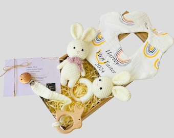 Neugeborenes Baby Geschenk Box Ostern Baby Hamper Baby Shower Geschenke Neues Baby Geschenk Set Neues Baby Geschenk Gender Neutral Baby Box Geschenk Set Baby Geschenk Schuhe