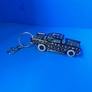 1957 Chevy Custom keychain