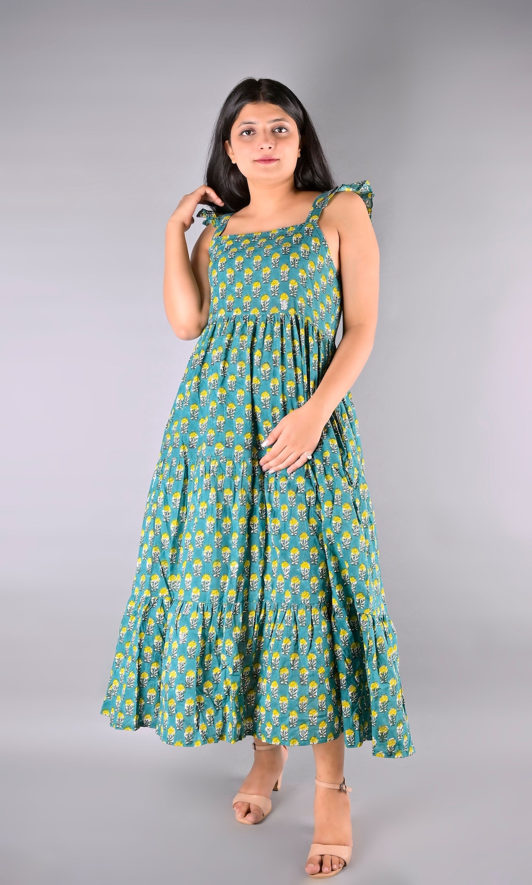mini dress cute FELT SATIN – AKIRA Size:J14 Pleated Ruffle Trim Solid ruffle prom dresses