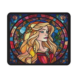 Princess Aurora-Stained Series-Mouse Pad