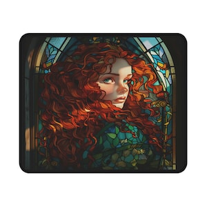 Princess Merida-Stained Series-Mouse Pad