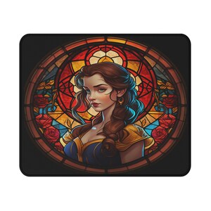 Princess Belle-Stained Series-Mouse Pad
