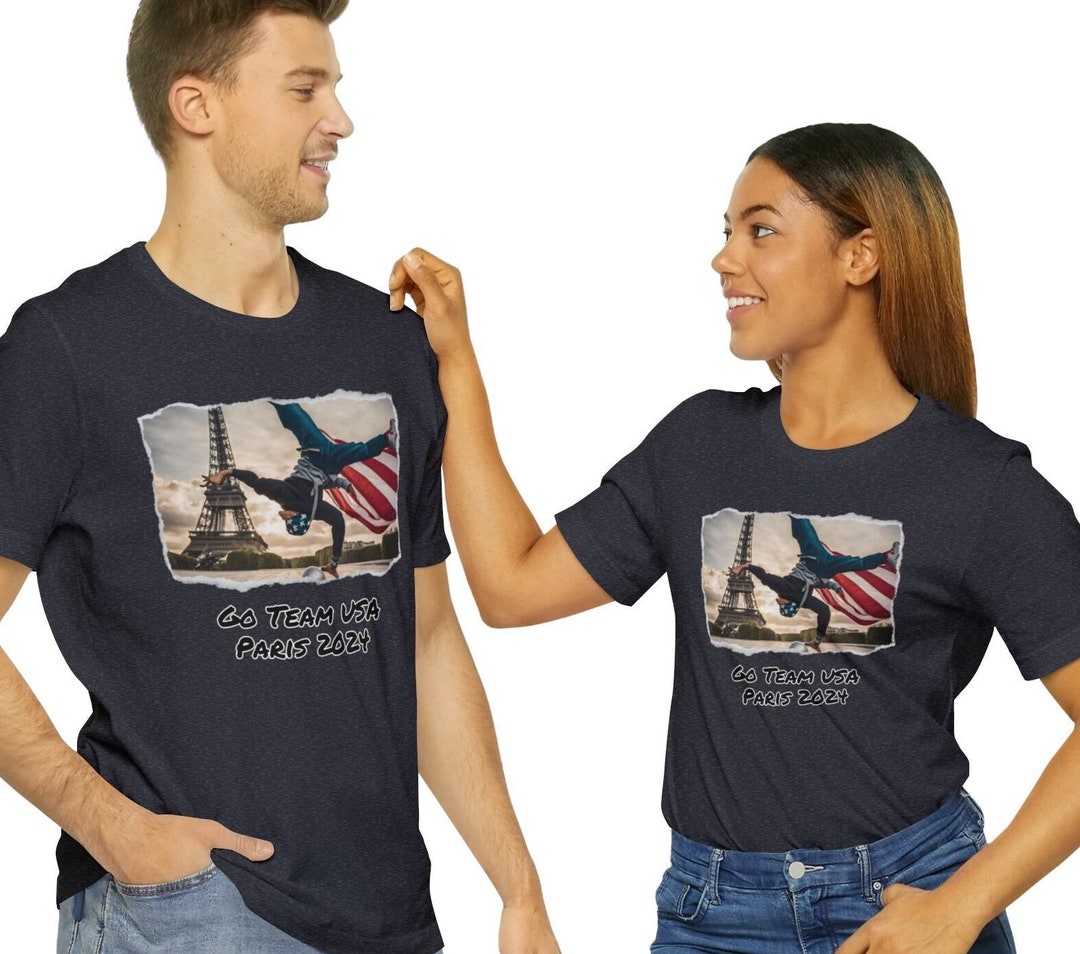 Break Dancing Olympic Shirt Paris 2024 Summer Olympic Tshirt Team USA