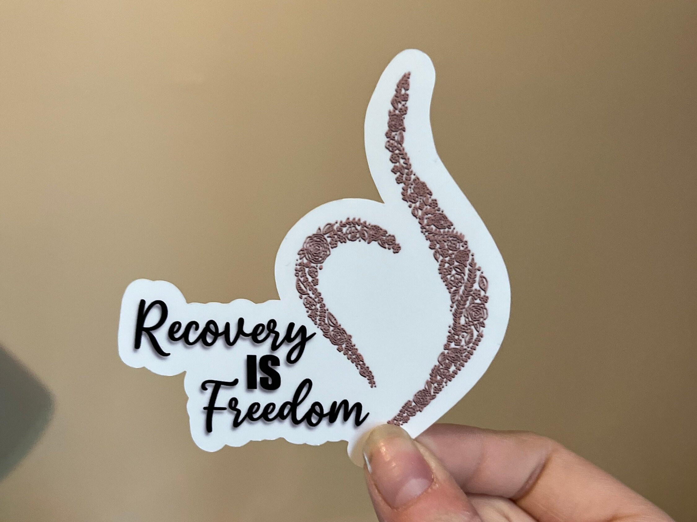 NEDA Sticker | Eating Disorder Sticker | ED Recovery Sticker | Mental ...