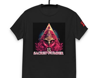 Herren T-Shirt klassisch ""Sacred Numerology: The Power of 13 Men's Classic Tee""