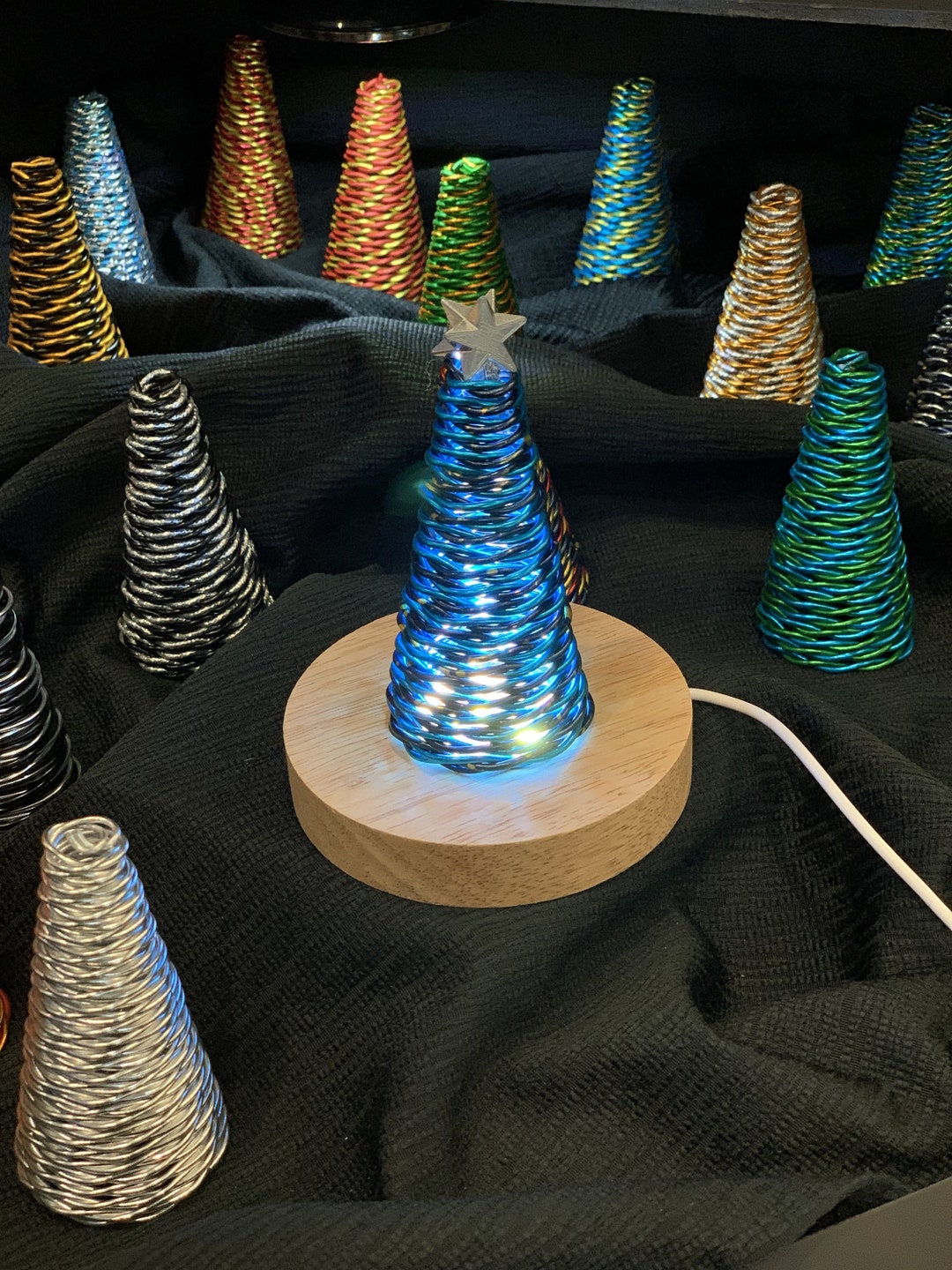 Jewelry Wire Christmas Trees Etsy