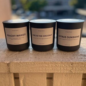 Local Pick Up Candles Organic Soy Candles Custom Scents