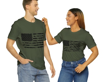 Distressed American Flag Tshirt, Patriotic Shirt, Freedom Shirt, USA, United States Constitution, Fourth of July, Independence
