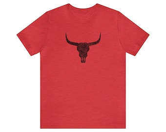T-shirt Raging Bull (look vintage) - T-shirt graphique, chemise de taureau western rétro, t-shirt graphique unisexe de style rodéo de cow-boy